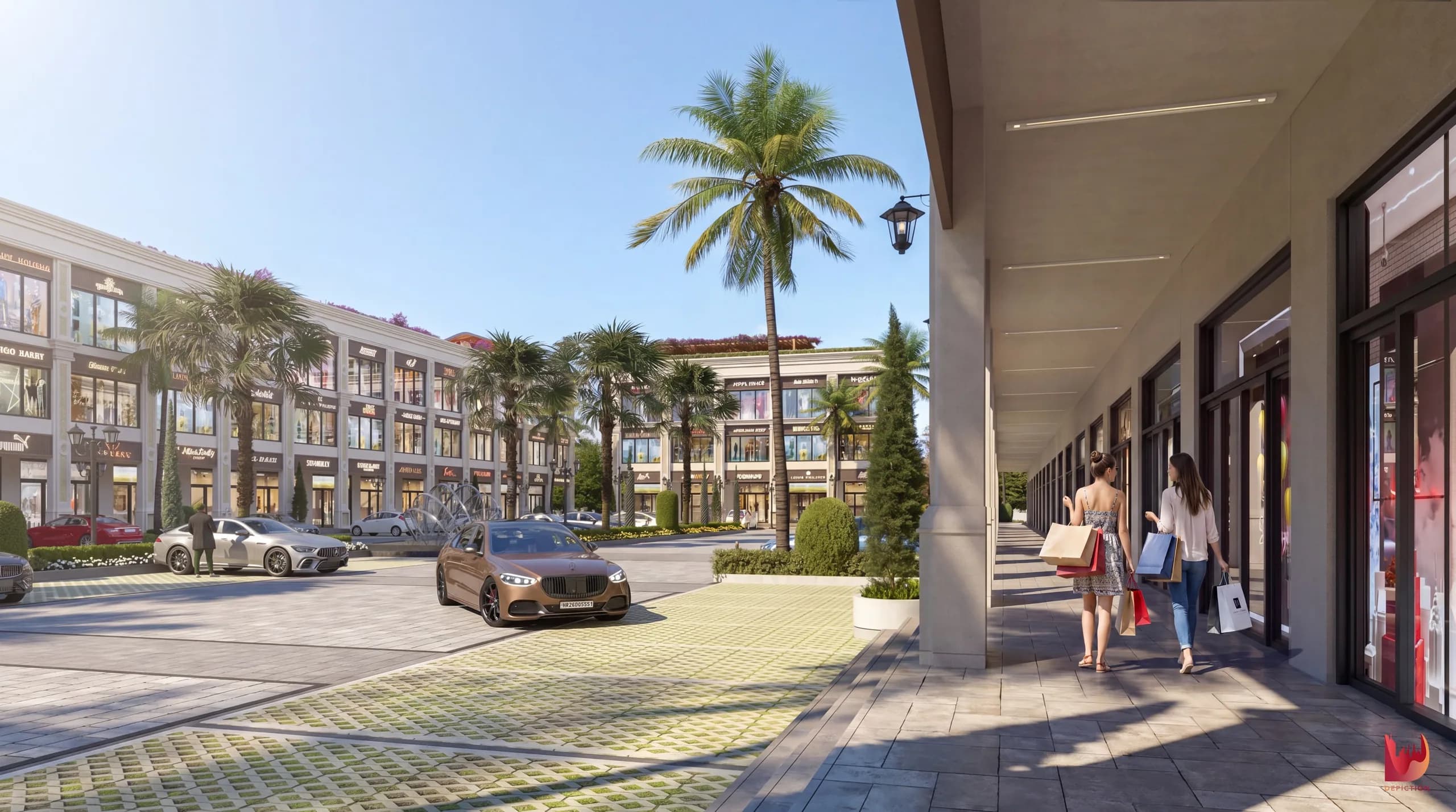 Acme Emporio — architectural visualization render