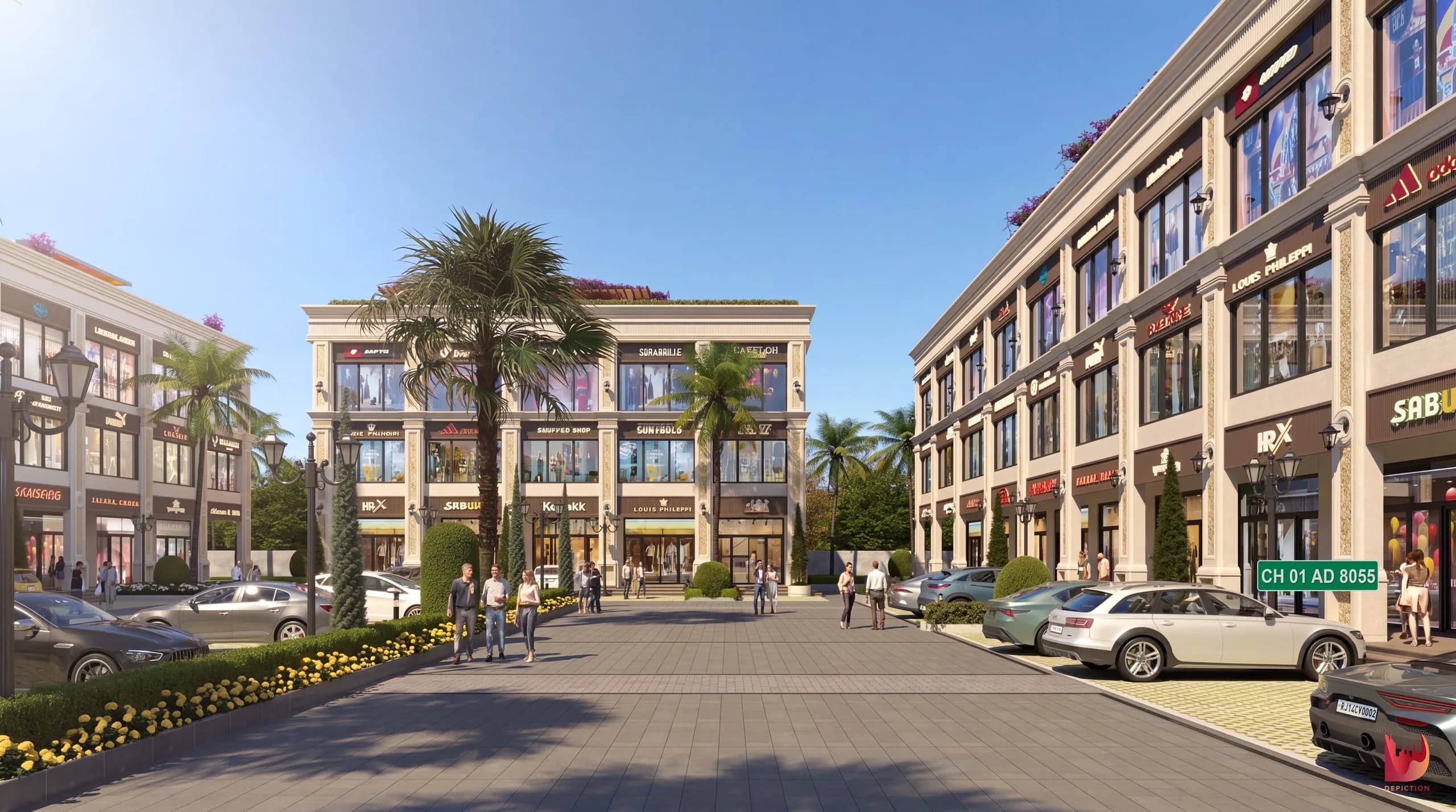 Acme Emporio — architectural visualization render