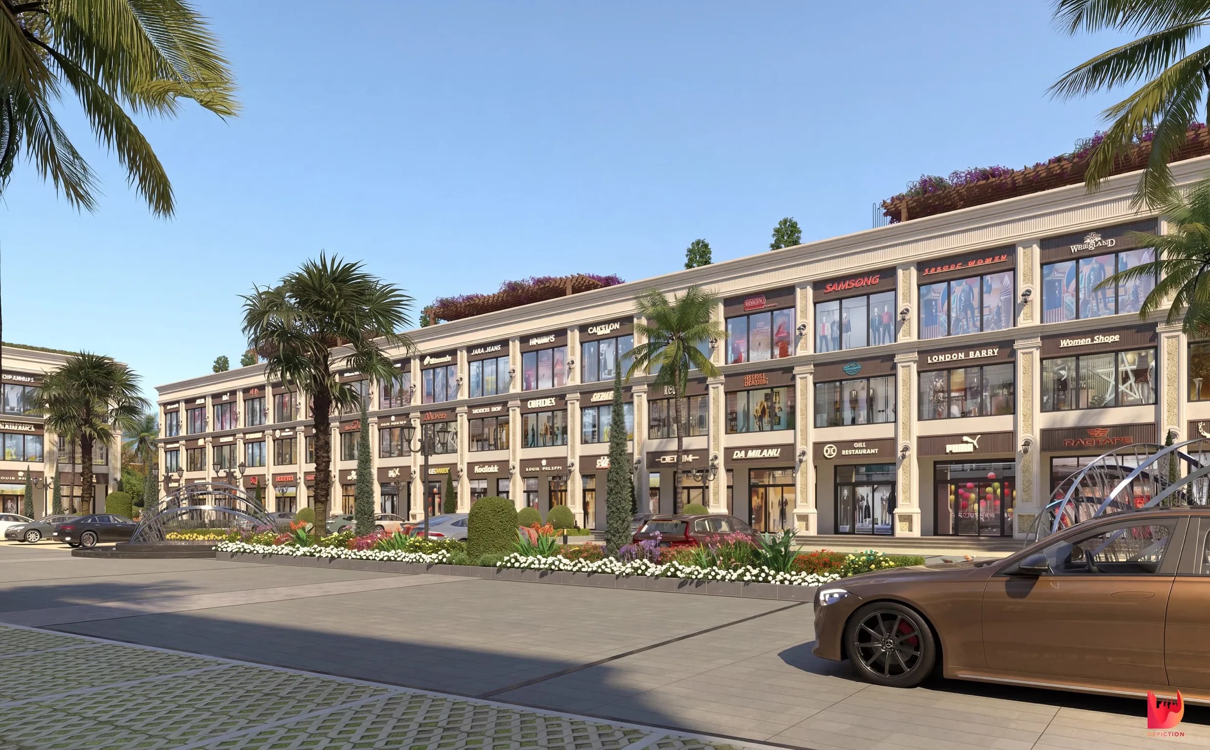 Acme Emporio — architectural visualization render