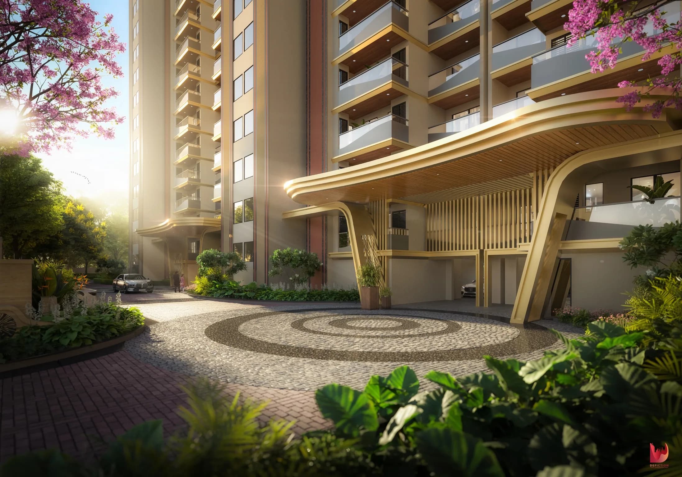 Eden Park — architectural visualization render
