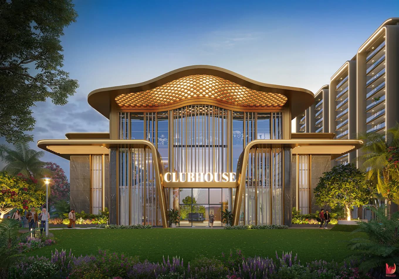 Eden Park — architectural visualization render