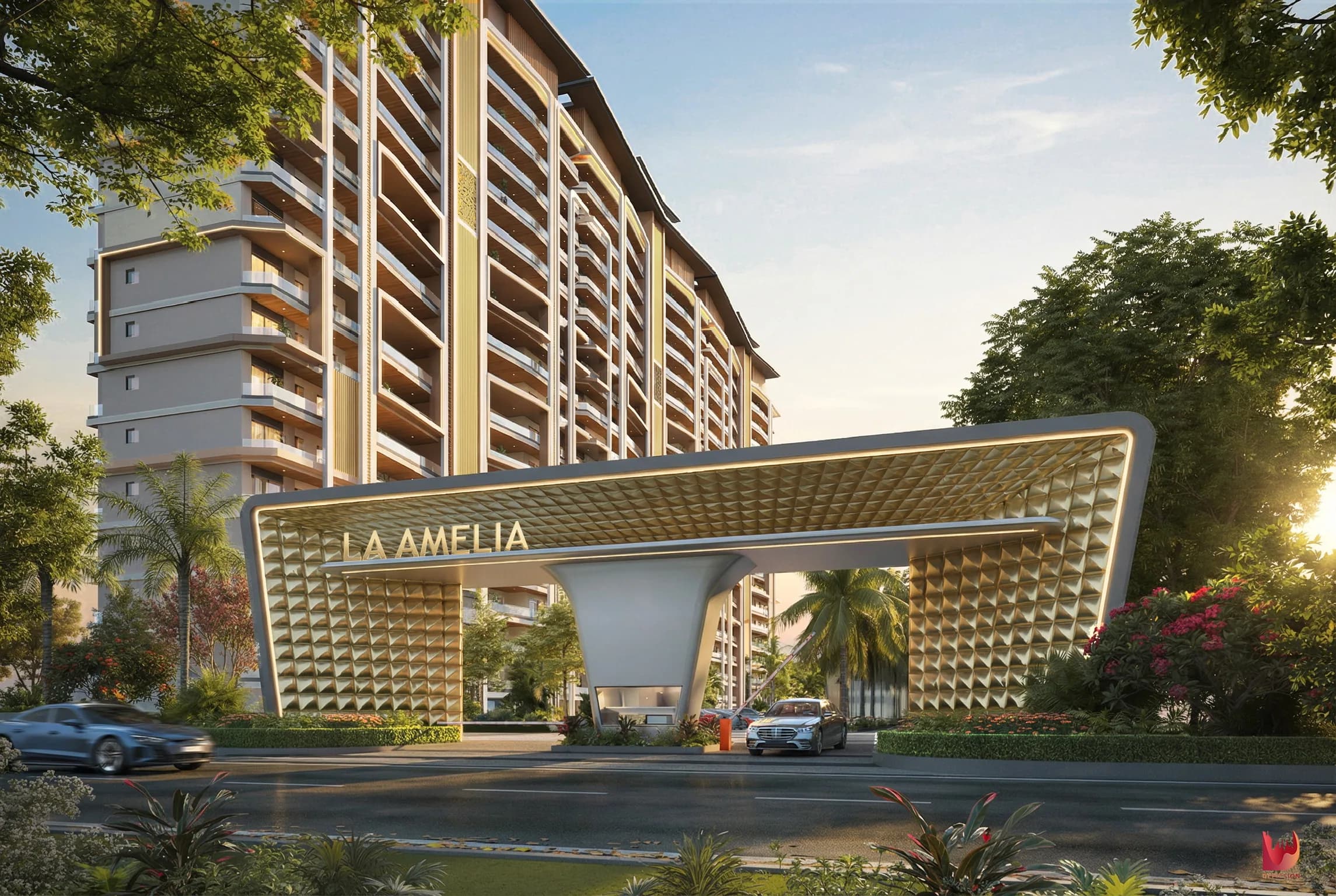La Amelia — architectural visualization render
