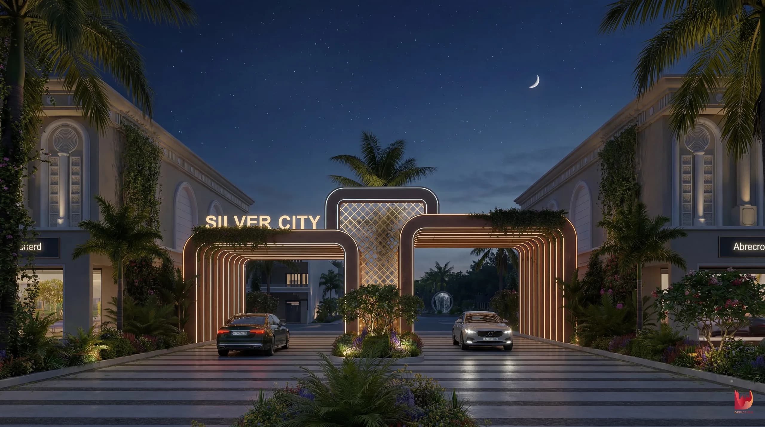 Silver City — architectural visualization render