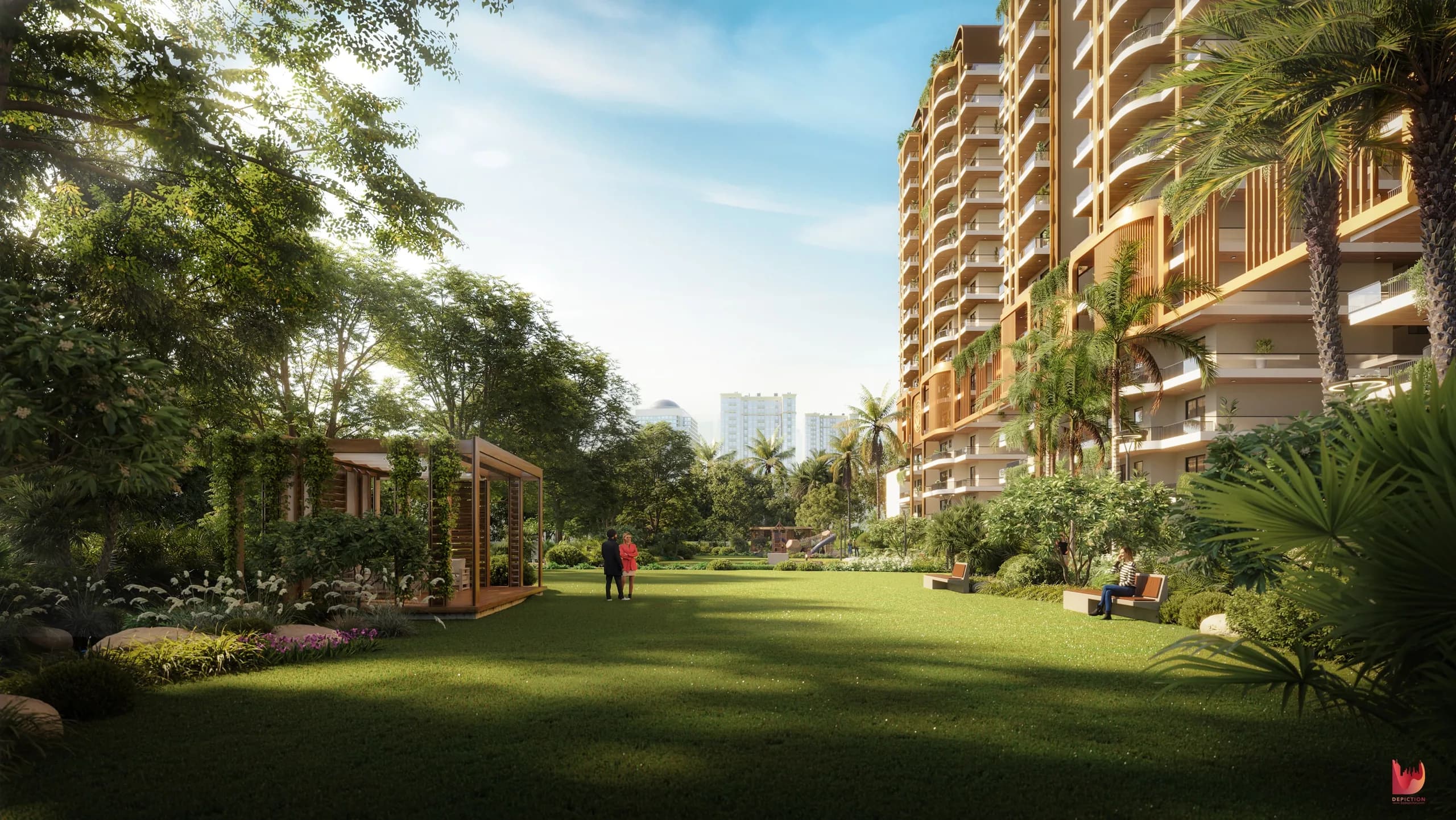 Suncrest — architectural visualization render