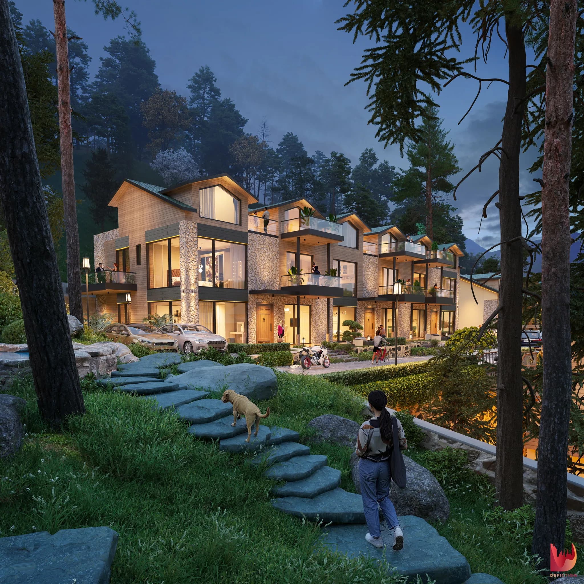 The Aurelis — architectural visualization render