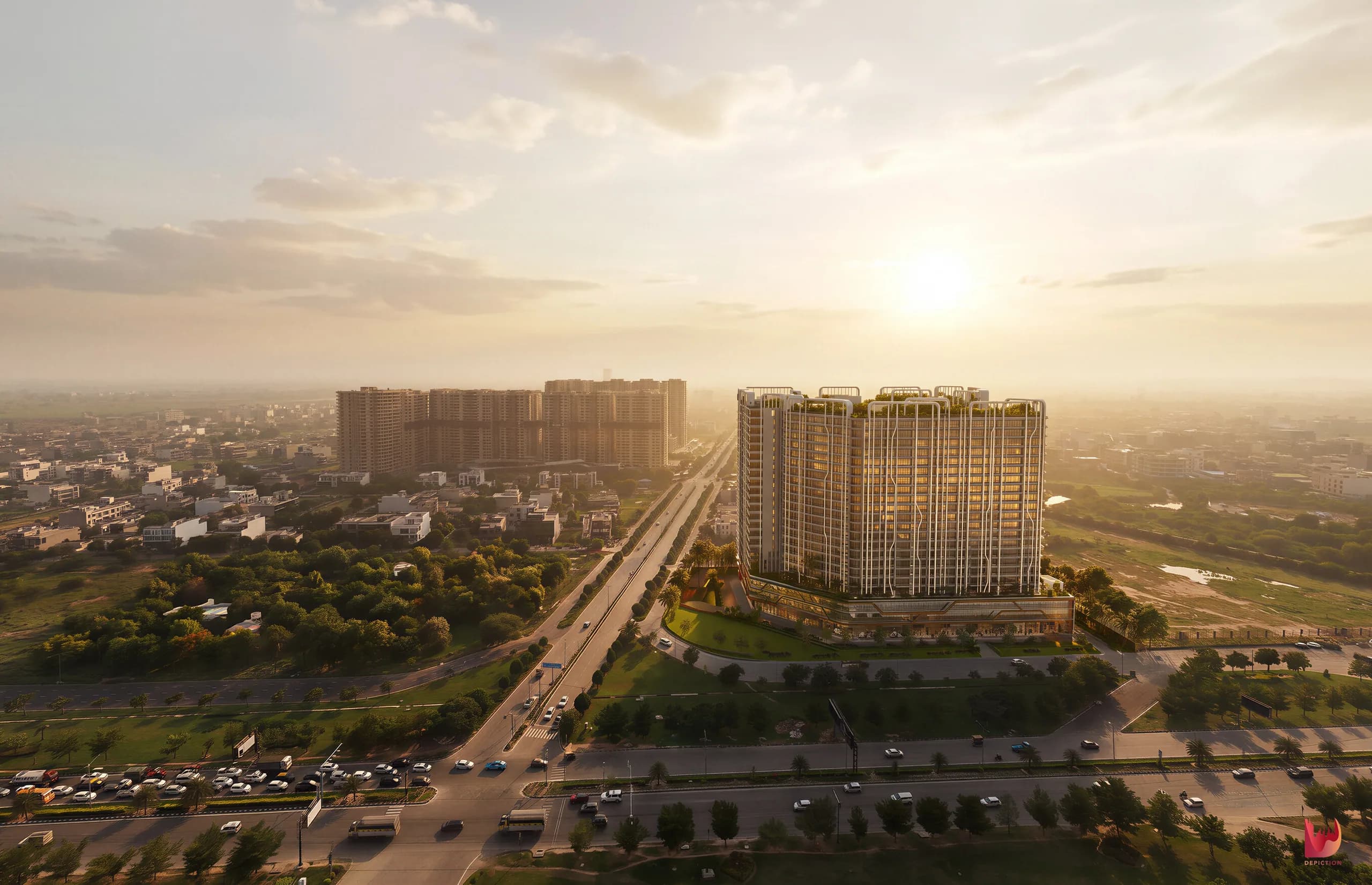 The Marq by Atlantis — architectural visualization render