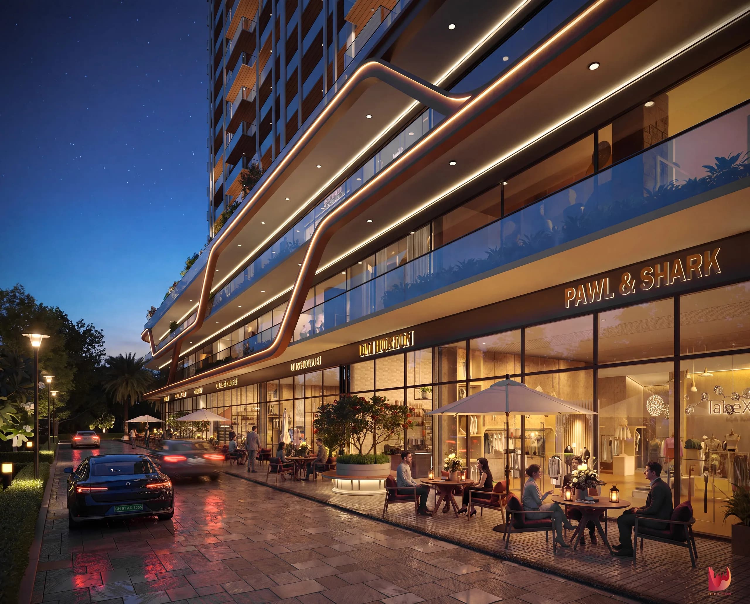 The Marq by Atlantis — architectural visualization render