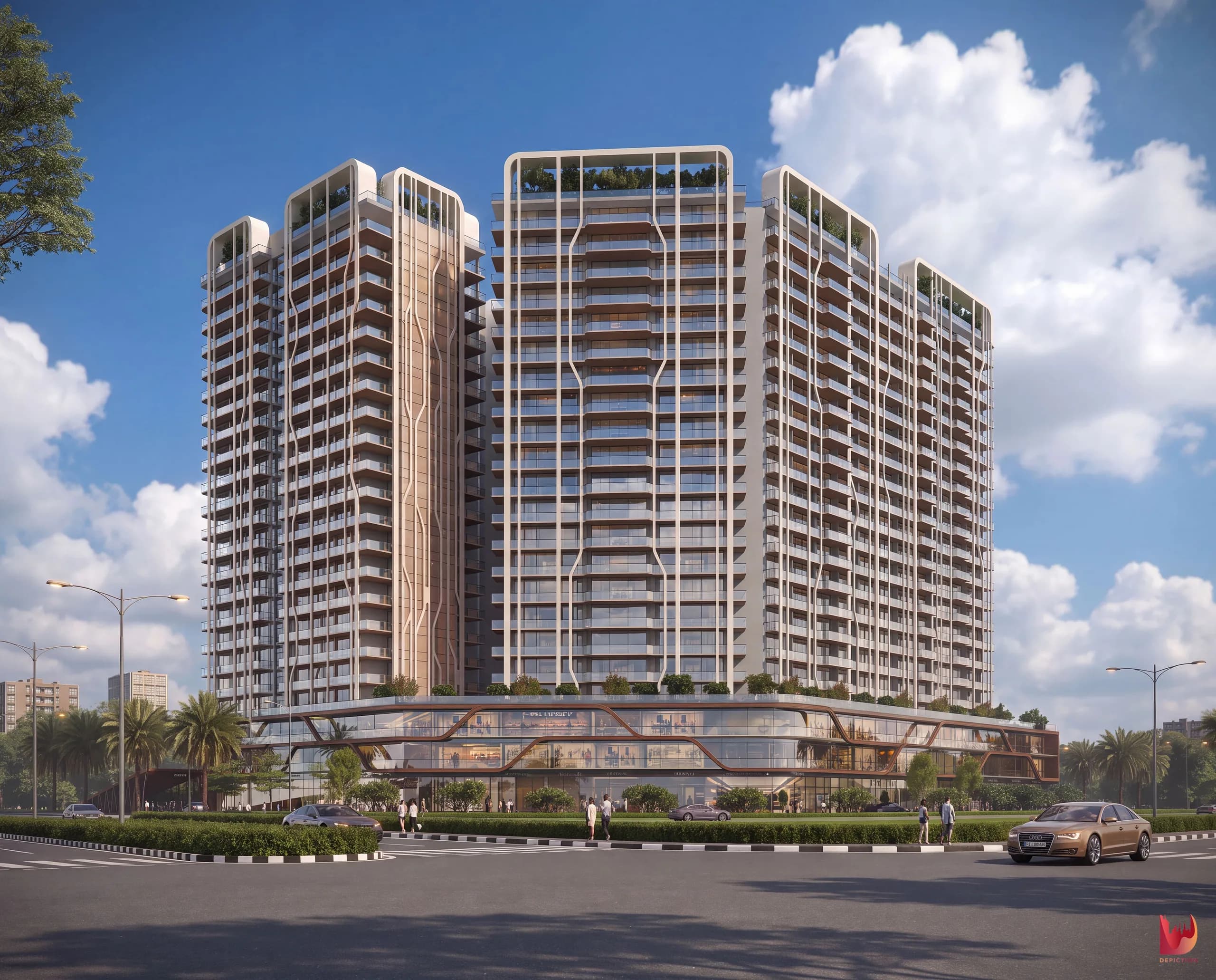 The Marq by Atlantis — architectural visualization render