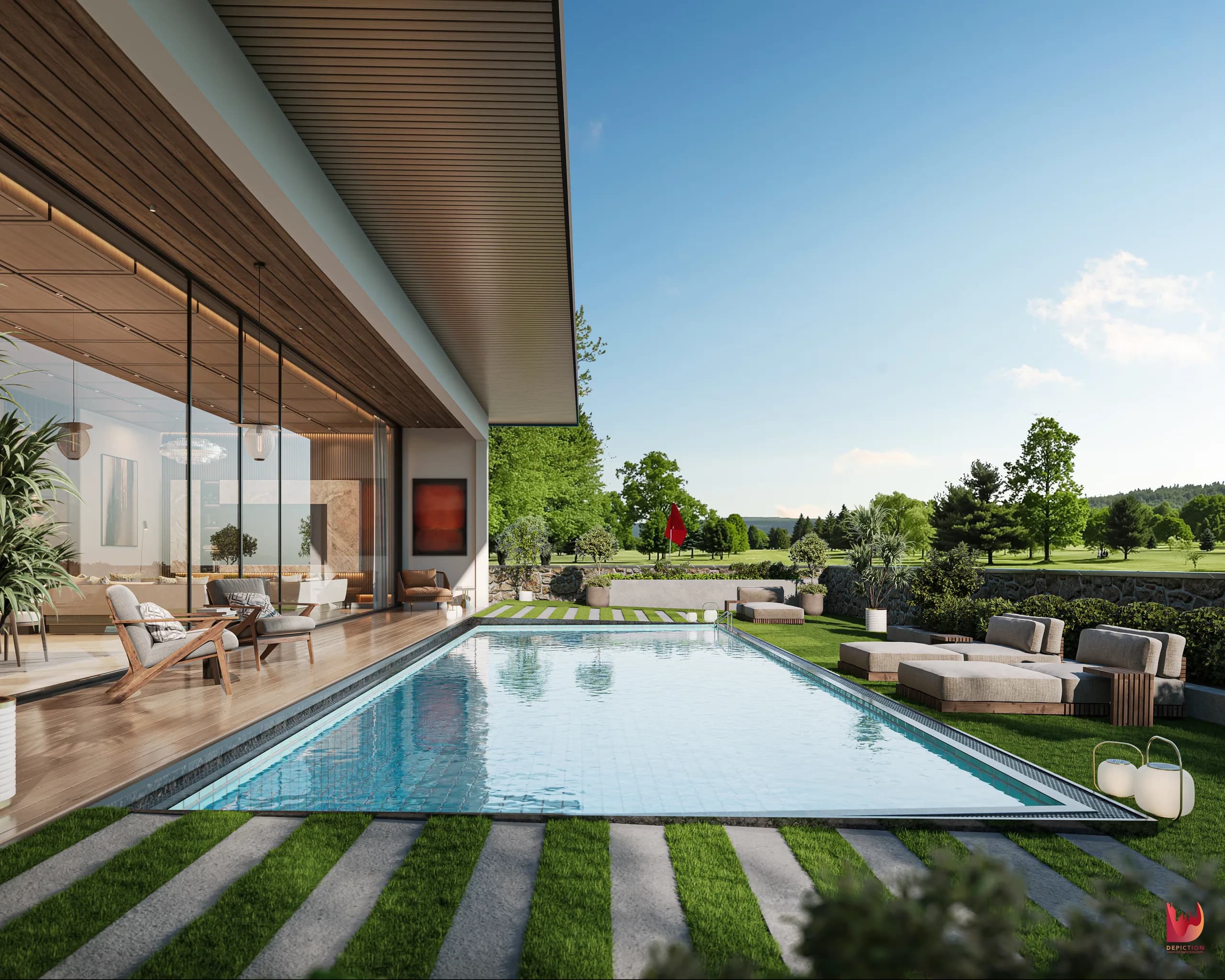 Vanyam Greens — architectural visualization render