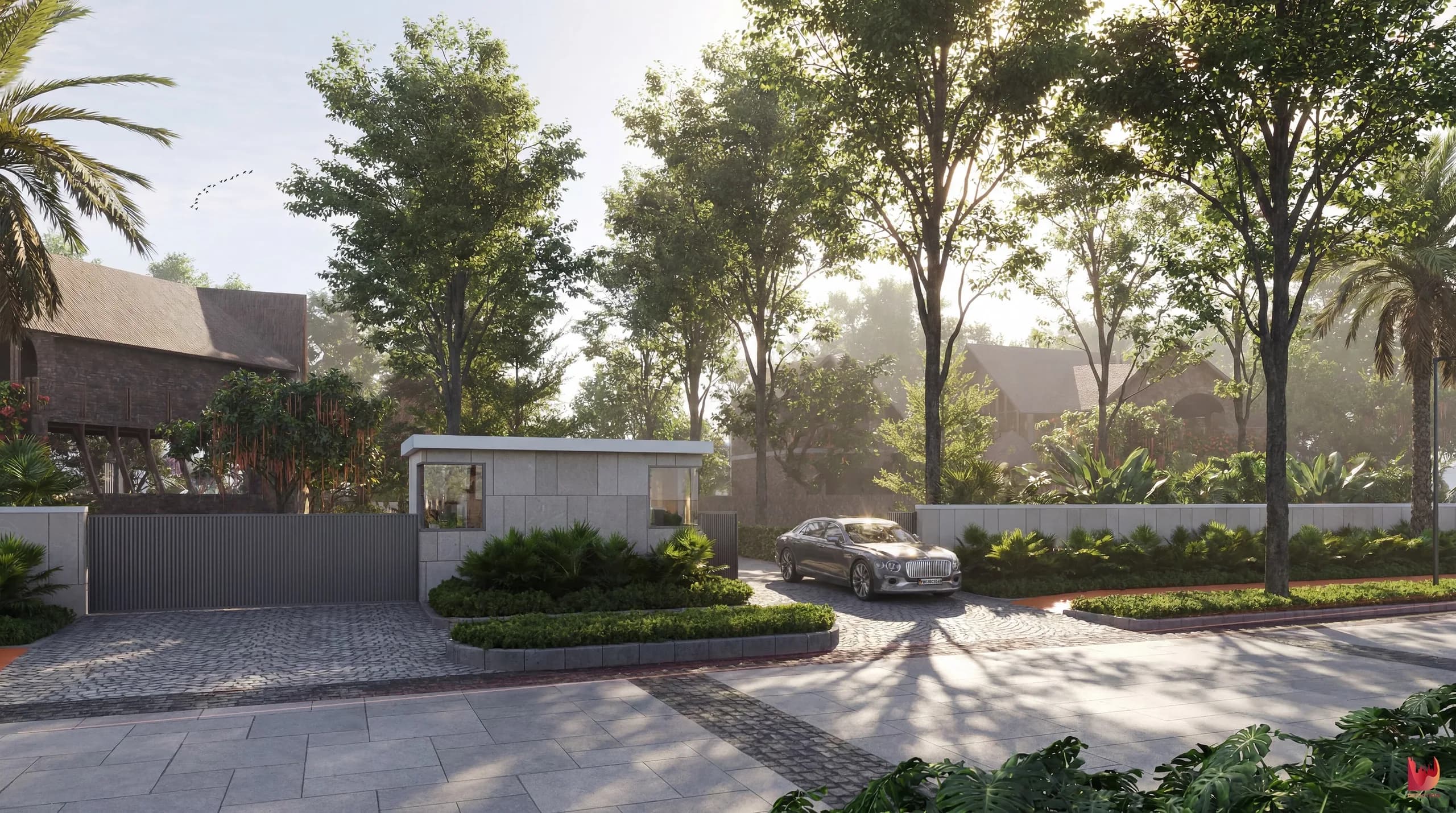 Vanyam Greens — architectural visualization render